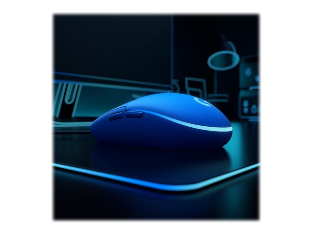 LOGITECH G203 LIGHTSYNC Gaming Mouse - BLUE - EMEA