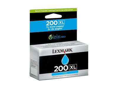 LEXMARK 210XL Tinte cyan hohe Kapazität 1.600 Seiten 1er-Pack 210XL Returnprogram