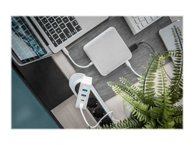 DIGITUS USB-C Wall Charger 100W PD 3.0 2x USB-C 2x USB-A white