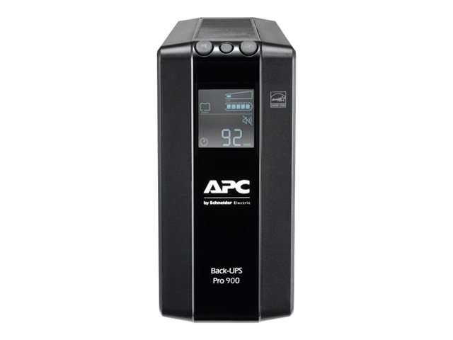 APC Back UPS Pro BR 900VA 6 Outlets AVR LCD Interface