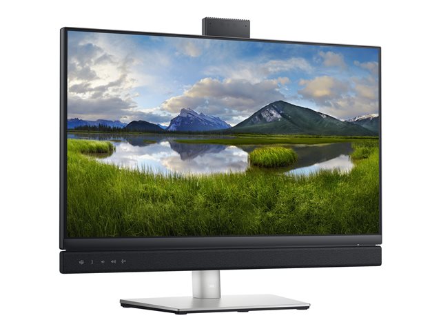DELL Video Conferencing Monitor 60,47cm 23,8Zoll 1920x1080 16:9 IPS Antiglare 250cd/m2 60Hz 5ms HDMI DP USB