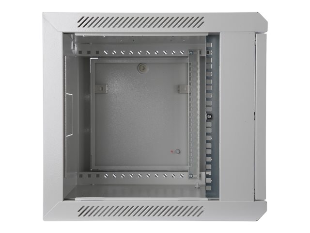 DIGITUS 48,3cm 19Zoll Wandschrank 9HE SoHoline RAL7035 grau ohne Boden 505mmx600mmx450mm