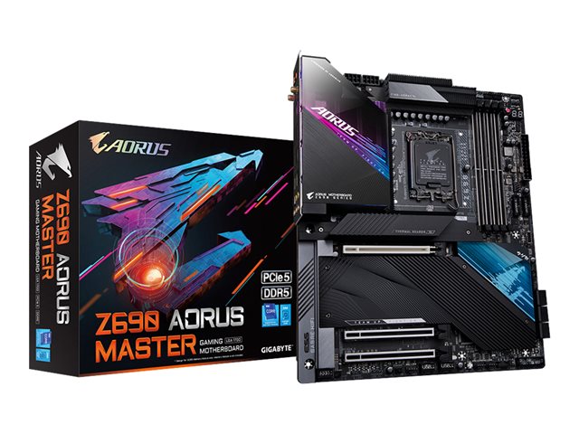 GIGABYTE Z690 AORUS MASTER LGA 1700 DDR5 5xM.2 6xSATA 1xDP ATX MB