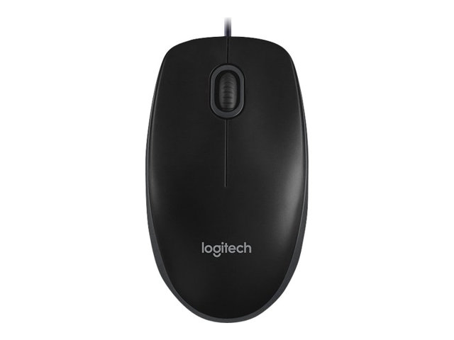 LOGITECH B100 optical USB Mouse for Business BLACK