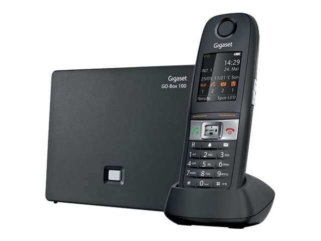 GIGASET E630A GO schnurlos analog wasserdicht staubgeschützt stoßfest nach IP65 ALL-IP fähig inkl. AB optische Rufanzeige Taschenlam