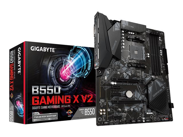 GIGABYTE B550 GAMINGxV2 AM4 DDR4 2xM.2 4xSATA HDMI ATX MB