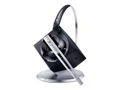 EPOS SENNHEISER IMPACT DW 10 ML (DW Office) Mono DECT USB Headset für Tischtelefon oder PC inkl. Basis Kopf- und Ohrbuegel