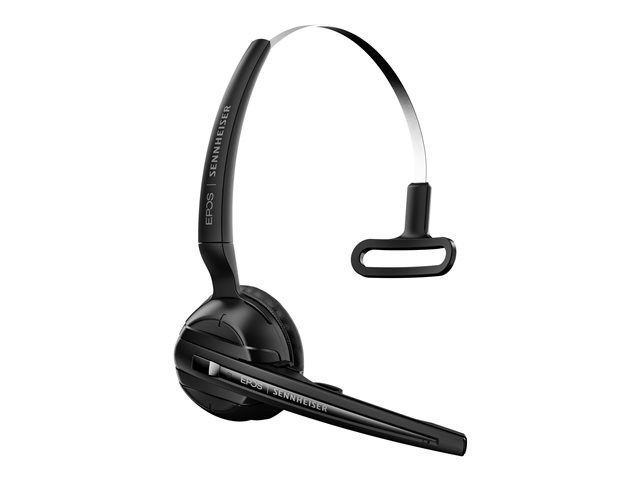 EPOS SENNHEISER IMPACT D 10 USB ML II Mono DECT-Headset für PC/Softphone Noise Cancelling Kopf- und Ohrbügel