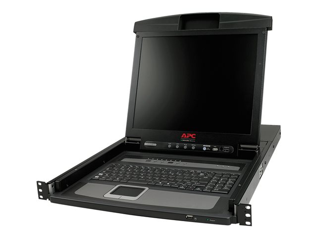 APC 43.18 cm - 17 Z Rack LCD Console - US Tastatur - mit 8 Port Analog KVM Switch