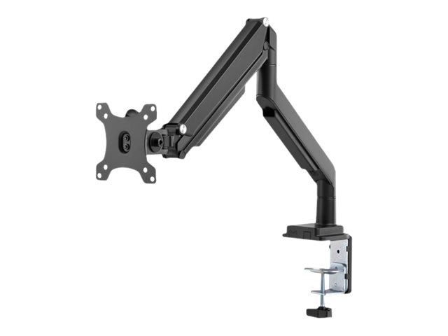 Produkt Rechts Vorne DIGITUS DA-90394 Single Gasdruckfeder Monitor Klemm-Halter 43,18-81,28cm 17-32Zoll 9 kg max. schwarz