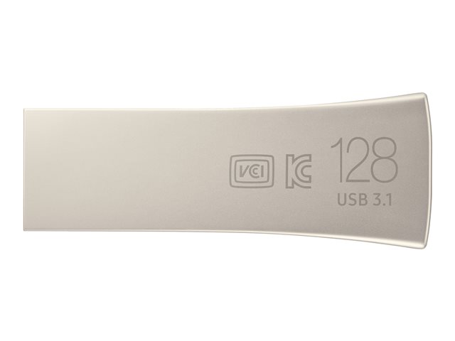 SAMSUNG BAR PLUS 128GB USB 3.1 Champagne Silver