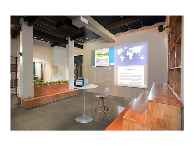 EPSON EB-L730U Projectors 7000Lumens WUXGA Laser HD-BaseT 1.35-2.20 Throw Ratio Lens-Shift 4K Input Wireless & Screen-Mirroring HDMI