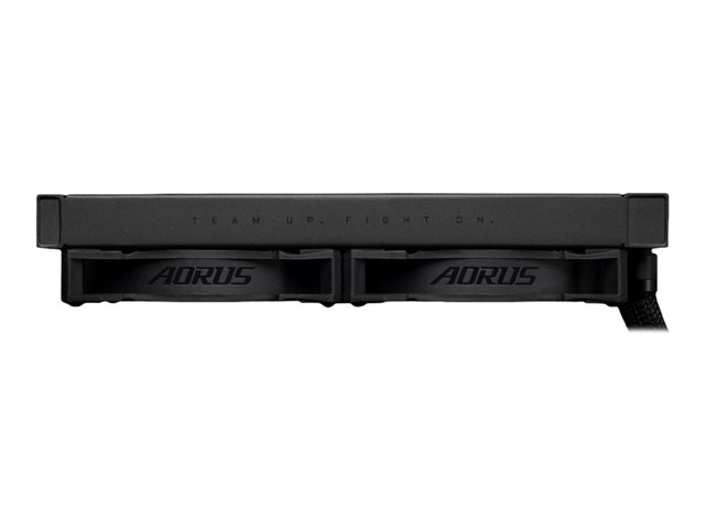 GIGABYTE AORUS WATERFORCE X 280 All-in-one Liquid Cooler with Circular LCD Display RGB Fusion 2.0 Triple 140mm ARGB