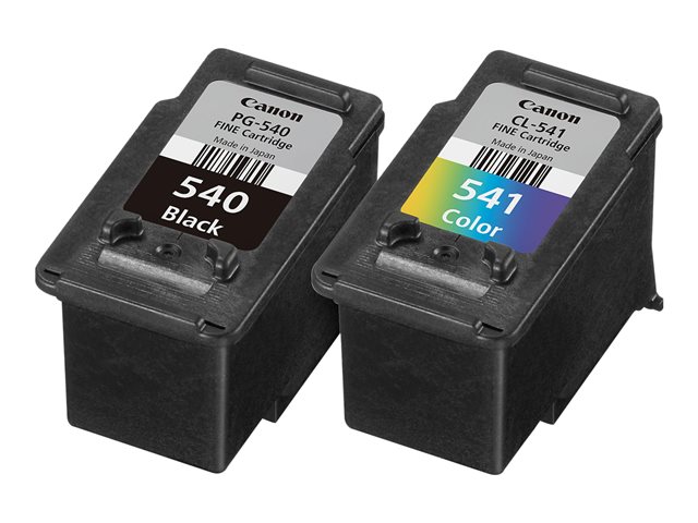 CANON PG-540 / CL-541 Tinte schwarz und farbig Standardkapazität Multipack blister with security