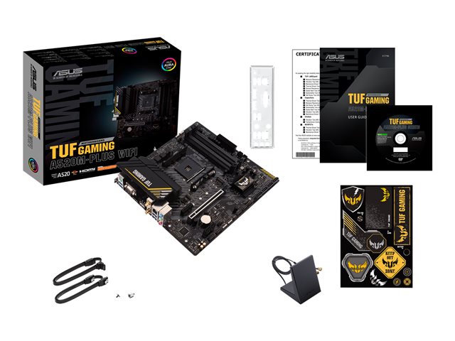 ASUS TUF GAMING A520M-PLUS WIFI AMD A520 microATX 4DDR4