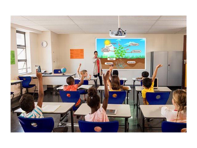 EPSON EB-982W 3LCD WXGA Projector 4200Lumen 2xVGA 2xHDMI Wireless USB2.0A USB2.0B Ethernet 3YW