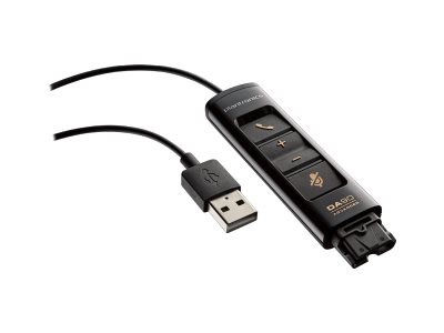 POLY Savi 8220-M UC USB-C Stereo DECT Headset inkl. USB-Dongle ANC fuer PC Microsoft zertifiziert