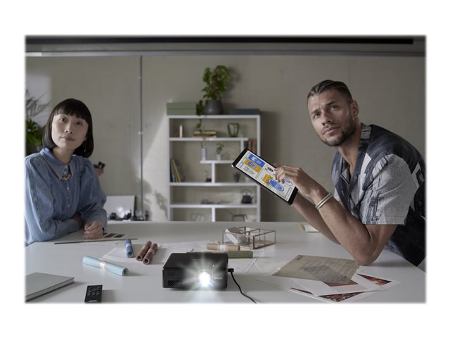 EPSON EF-11 3LCD Mini laser Projector 1080p 1920x1080 1000 Lumen 2500000:1 Contrast (P)