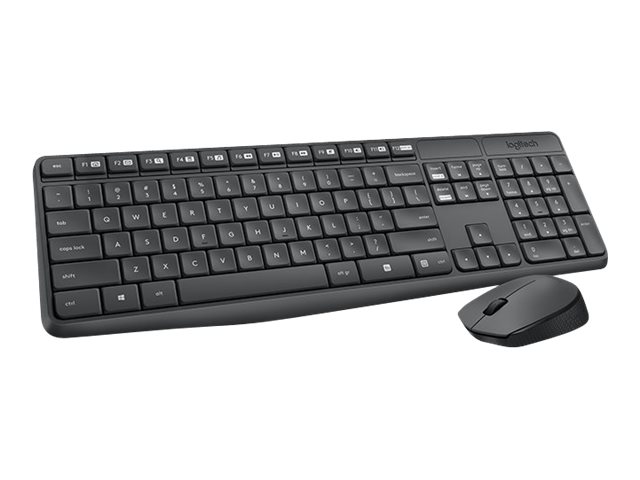 LOGITECH MK235 wireless Keyboard + Mouse Combo Grey - INTNL (US)
