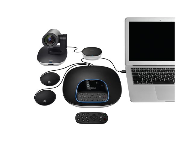 LOGITECH Group ConferenceCam microphones