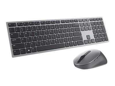 DELL Premier Multi-Device Wireless Keyboard and Mouse - KM7321W - US International QWERTY