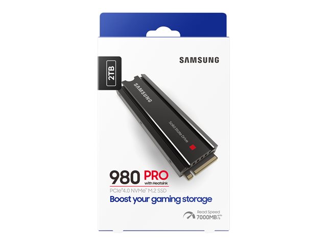 SAMSUNG 980 PRO SSD Heatsink 2TB M.2 NVMe PCIe4