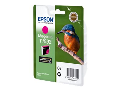 EPSON T1593 Tinte magenta Standardkapazität 1-pack blister ohne Alarm Stylus Foto R2000