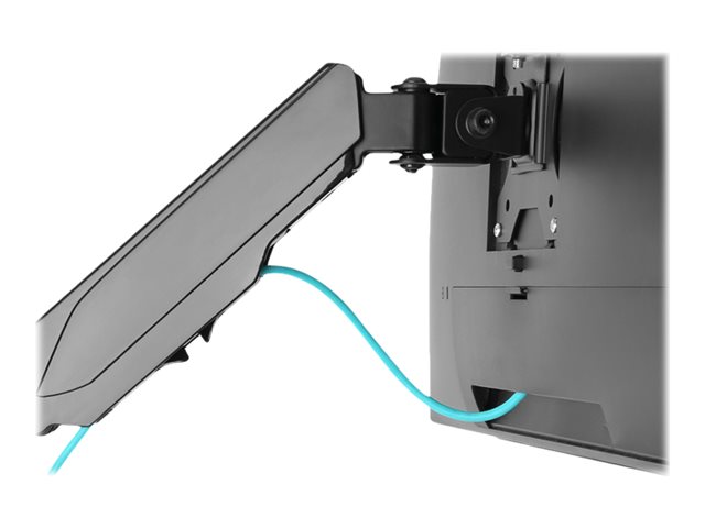 DIGITUS DA-90396 Single Gasdruckfeder Monitor Wand-Halter 43,18-81,28cm 17-32Zoll 8 kg max. schwarz