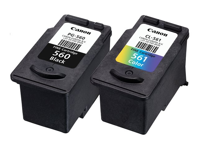 CANON CRG PG-560/CL-561 MULTI BL Ink Value Pack Black & Colour Cartridges