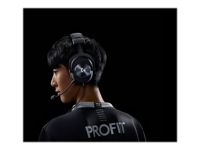 LOGITECH G PRO X Gaming Headset - BLACK - EMEA