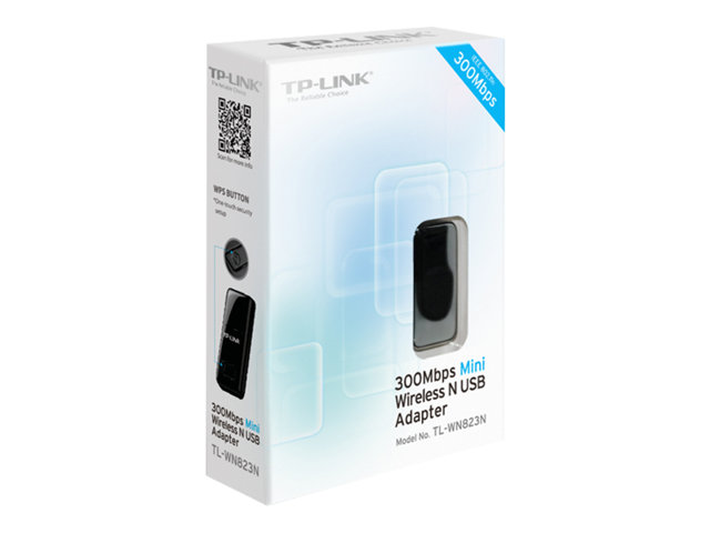 TP-LINK TL-WN823N 300Mbps Mini Wi-Fi USB Adapter USB 2.0 WPS
