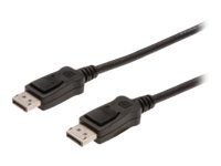 ASSMANN Anschlusskabel Displayport 1m AWG28 2xgeschirmt schwarz bulk Stecker/Stecker