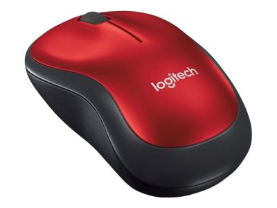LOGITECH M185 Wireless Mouse - RED - EWR2