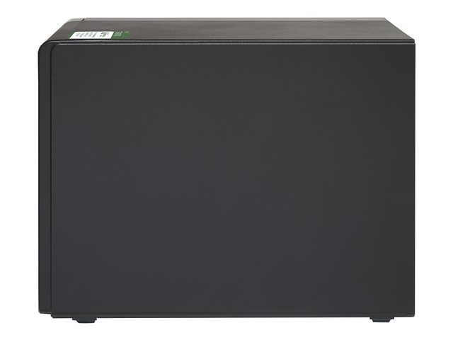 QNAP 4-Bay NAS Annapurna Labs AL214 Quad core 1.7GHz 2GB DDR3L SODIMM RAM max 8GB SATA 6Gb/s 1x 10GbE SFP+ LAN 2x GbE LAN