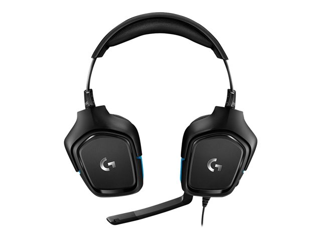 LOGITECH G432 7.1 Surround Sound Wired Gaming Headset - LEATHERETTE - USB - EMEA