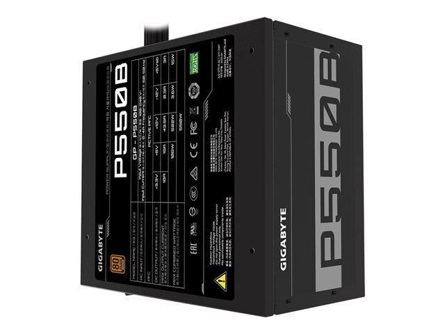 GIGABYTE GP-P550B 5?50W ATX12V 80 PLUS Bronze certified Active PFC Power Supply