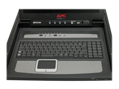 APC 43.18 cm - 17 Z Rack LCD Console - US Tastatur - mit 8 Port Analog KVM Switch