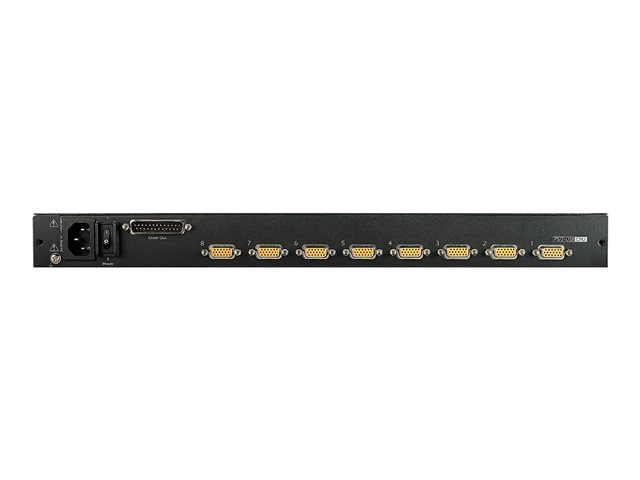 APC 43.18 cm - 17 Z Rack LCD Console - US Tastatur - mit 8 Port Analog KVM Switch
