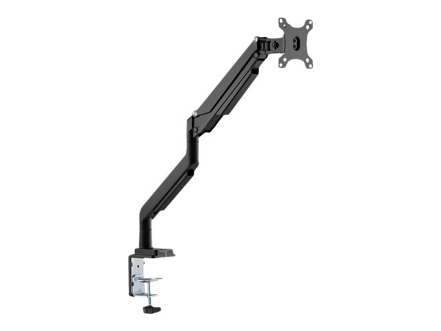 Produkt Links Vorne DIGITUS DA-90394 Single Gasdruckfeder Monitor Klemm-Halter 43,18-81,28cm 17-32Zoll 9 kg max. schwarz