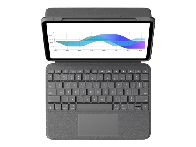 LOGITECH Folio Touch for iPad Pro 27,9cm 11Zoll - GREY - FRA - CENTRAL