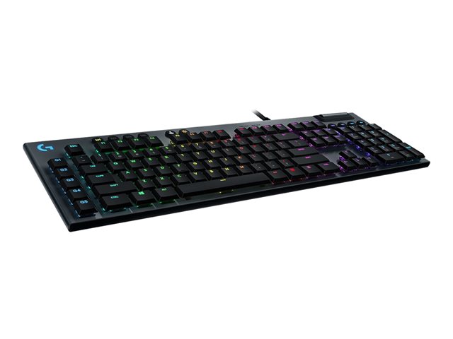 LOGITECH G815 LIGHTSPEED RGB Mechanical Gaming Keyboard  GL Tactile - CARBON - CH - CENTRAL