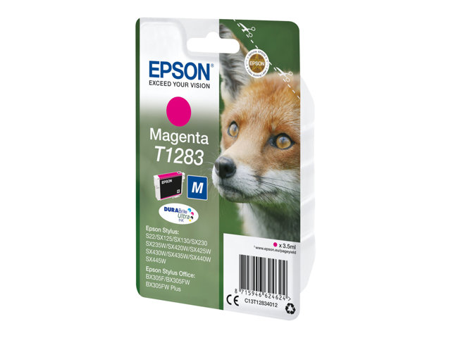 EPSON T1283 Tinte magenta Standardkapazität 3.5ml 1-pack blister ohne Alarm