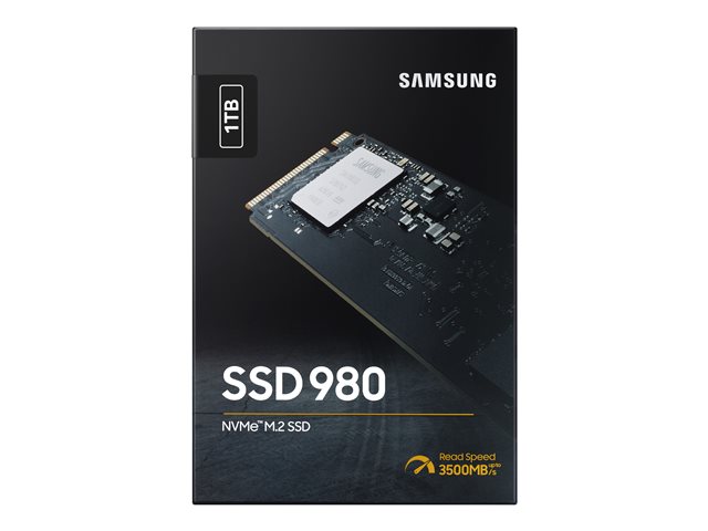 SAMSUNG 980 Basic SSD 1TB M.2 NVMe PCIe 3.0 3.500 MB/s read 3.000MB/s write