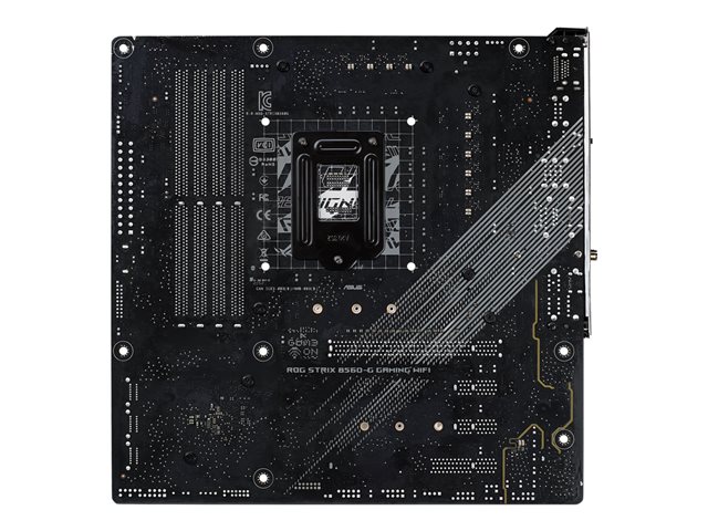 ASUS ROG STRIX B560-G GAMING WIFI B560 LGA 1200 mATX PCIe 4.0 3xM.2 SATA Wi-Fi 6E Intel 2.5Gb Ethernet USB 3.2 USB Type-C RGB