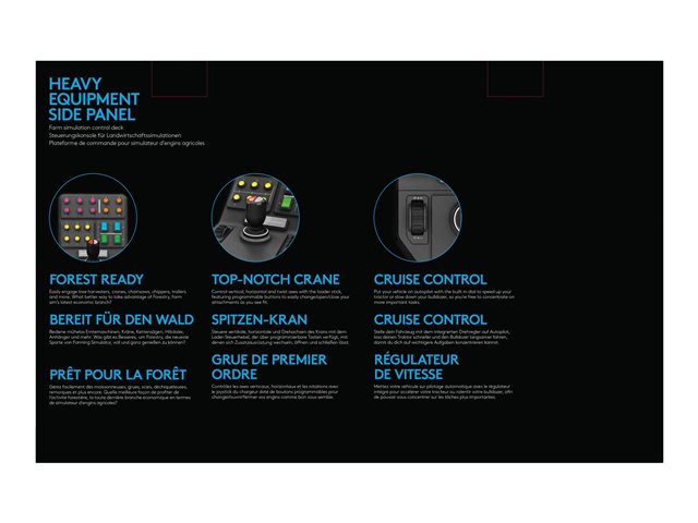 LOGITECH G Saitek Farm Sim Vehicle Side Panel - USB - WW