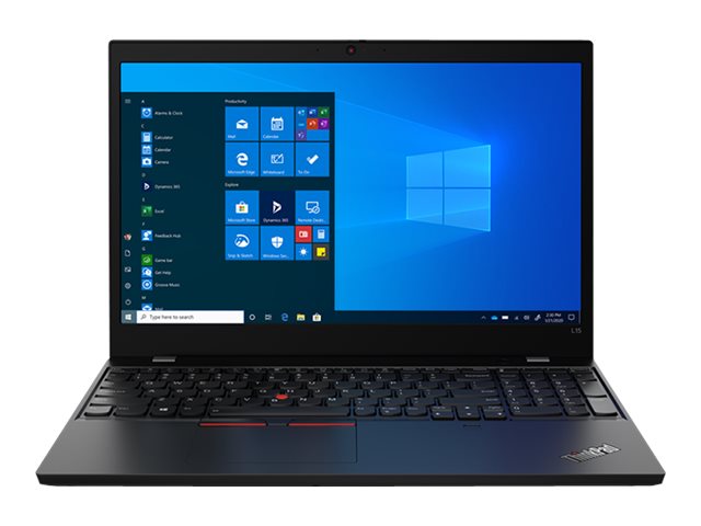 Produkt Vorderseite LENOVO L15 AMD G1 AMD Ryzen 7 Pro 4750U 39,62cm 15,6Zoll FHD 16GB 512GB SSD UMA W10P Black TopSeller