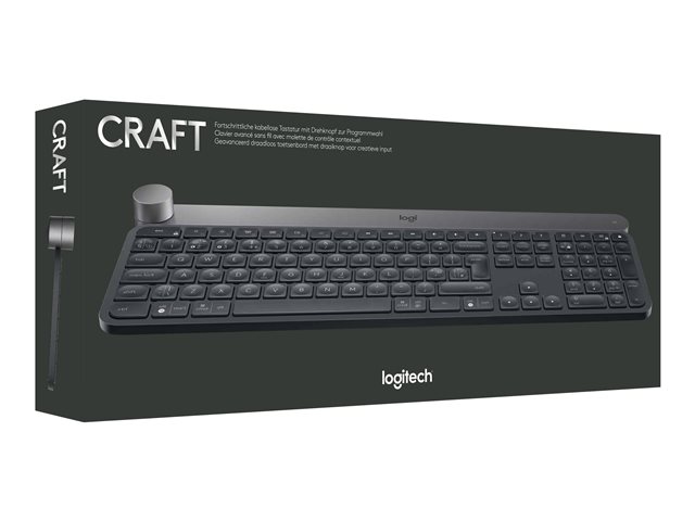 LOGITECH Craft Advanced keyboard with creative input dial (US) INTNL