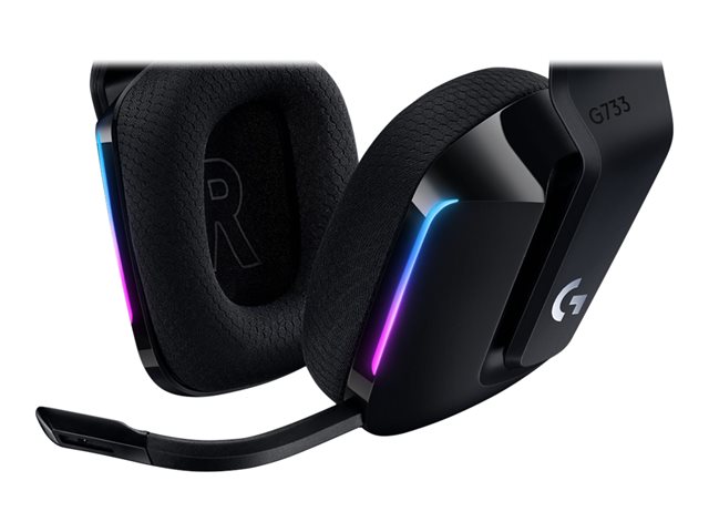 Produkt LOGITECH G733 LIGHTSPEED Wireless RGB Gaming Headset - BLACK - EMEA