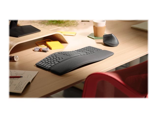 LOGITECH ERGO K860 - GRAPHITE CENTRAL