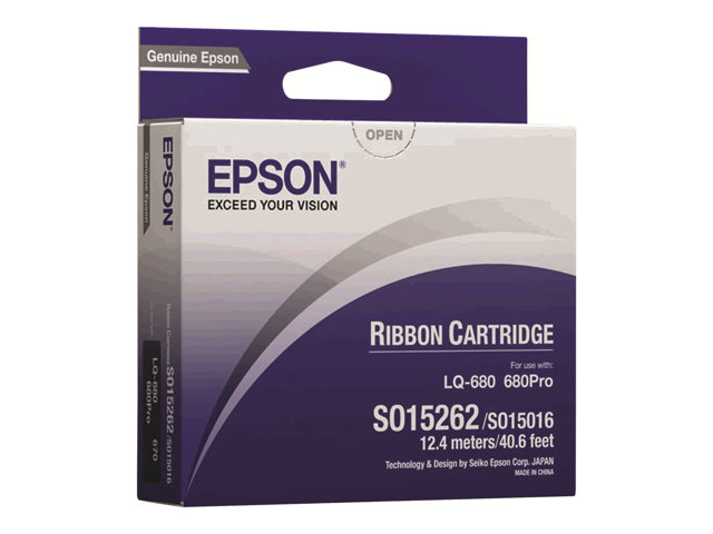 EPSON S015262 Farbband schwarz 1er-Pack